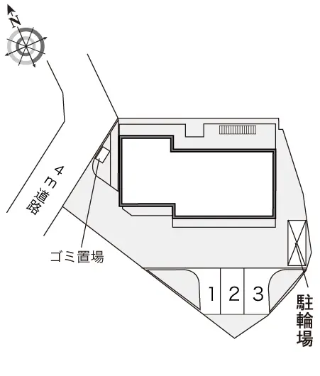 ★手数料０円★堺市北区中百舌鳥町 月極駐車場